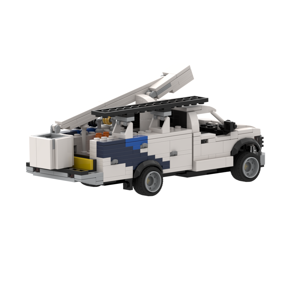 Ford F-Series Utility Truck Model