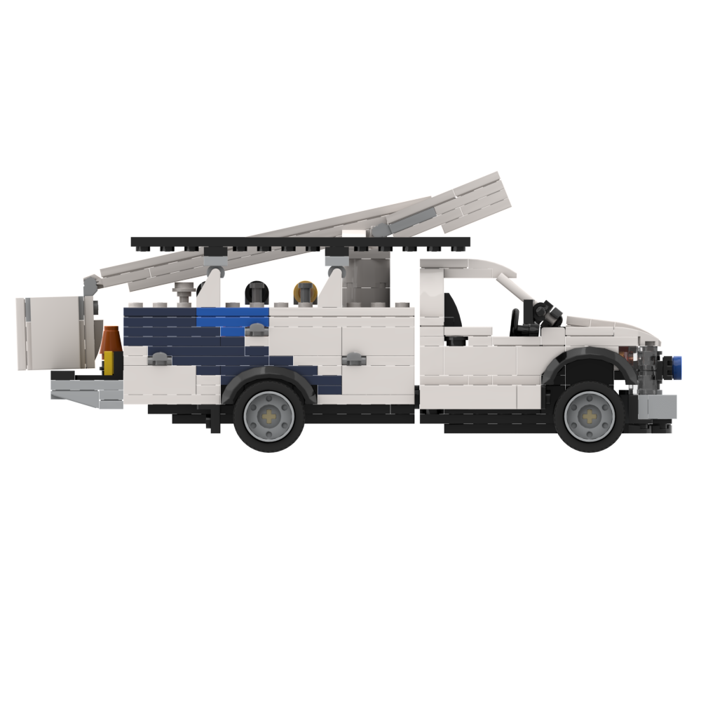 Ford F-Series Utility Truck Model