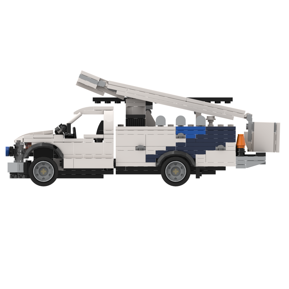 Ford F-Series Utility Truck Model