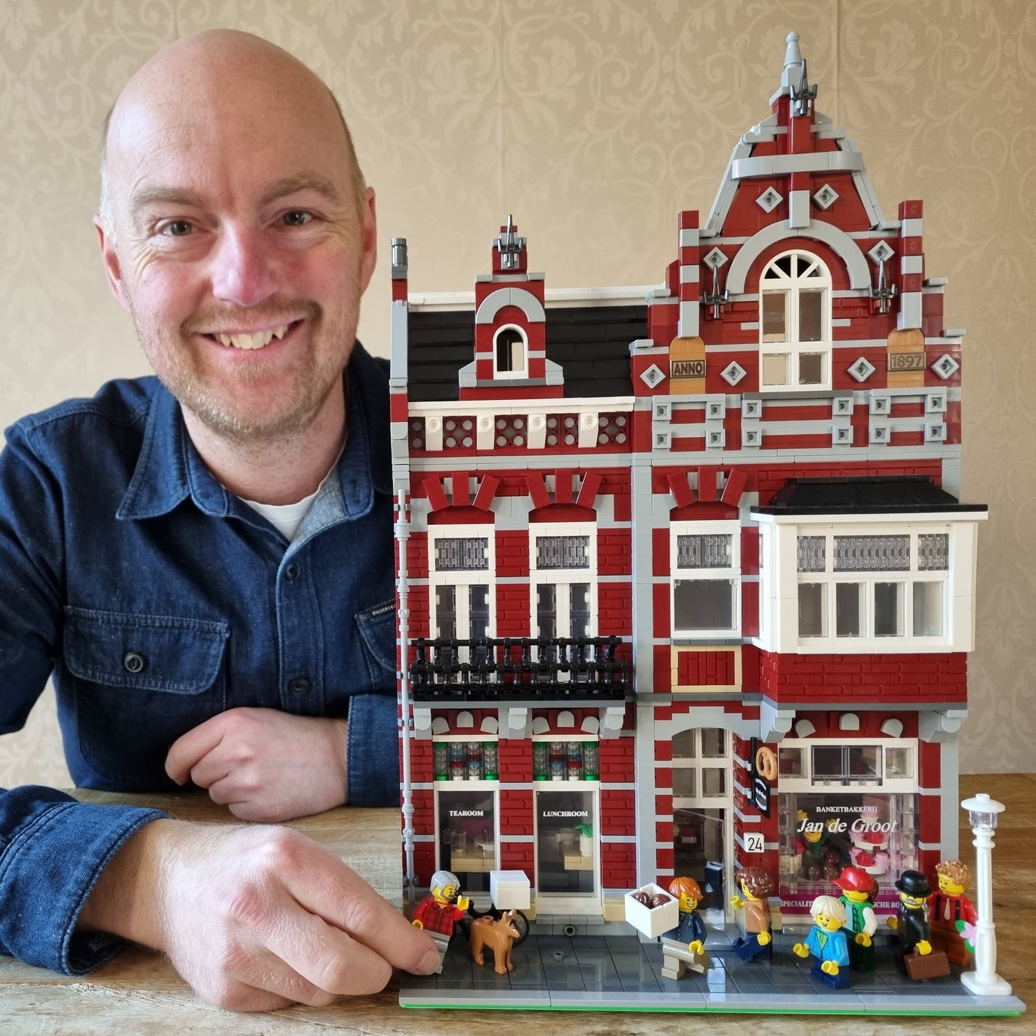 Custom brick model created by an independent designer