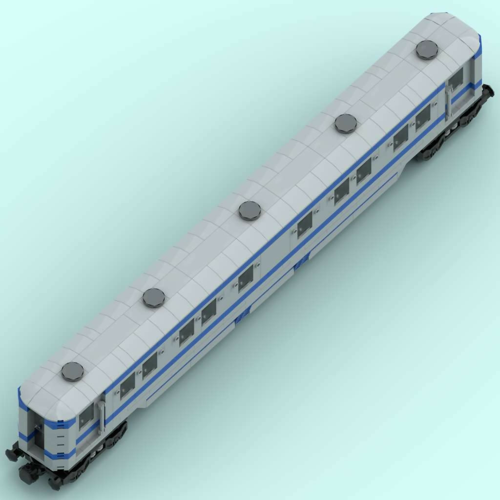 Blue Line Passenger Train