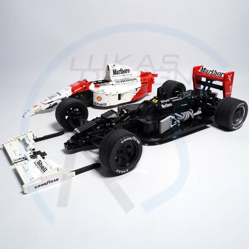 McLaren F1 MP4/6 escala 1:8 - BuildaMOC