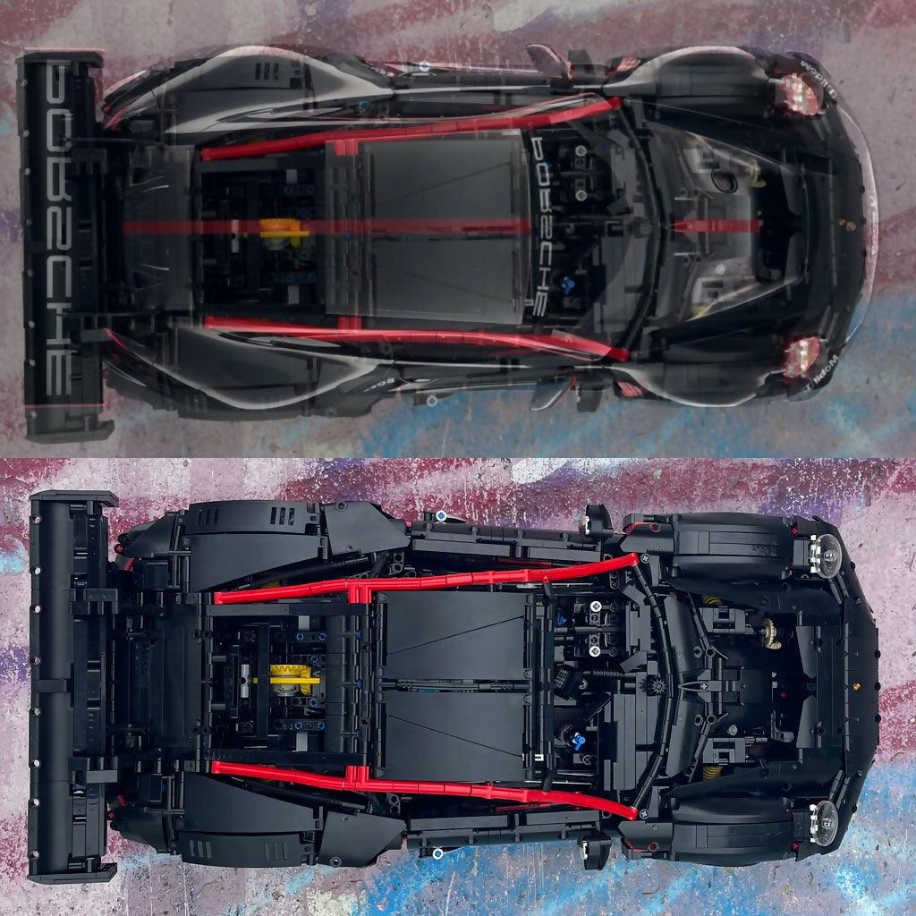 Porsche Gt3 R Lego Porsche 911 Moc Porsche 911 GT3 RS Custom Car