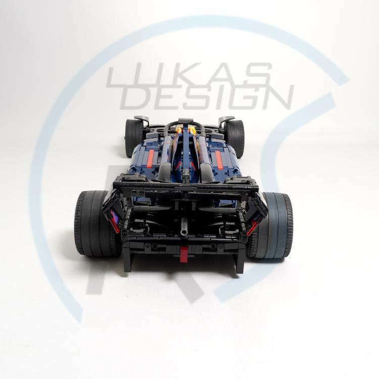 Red Bull Racing F1 RB20 1:8 Scale - BuildaMOC