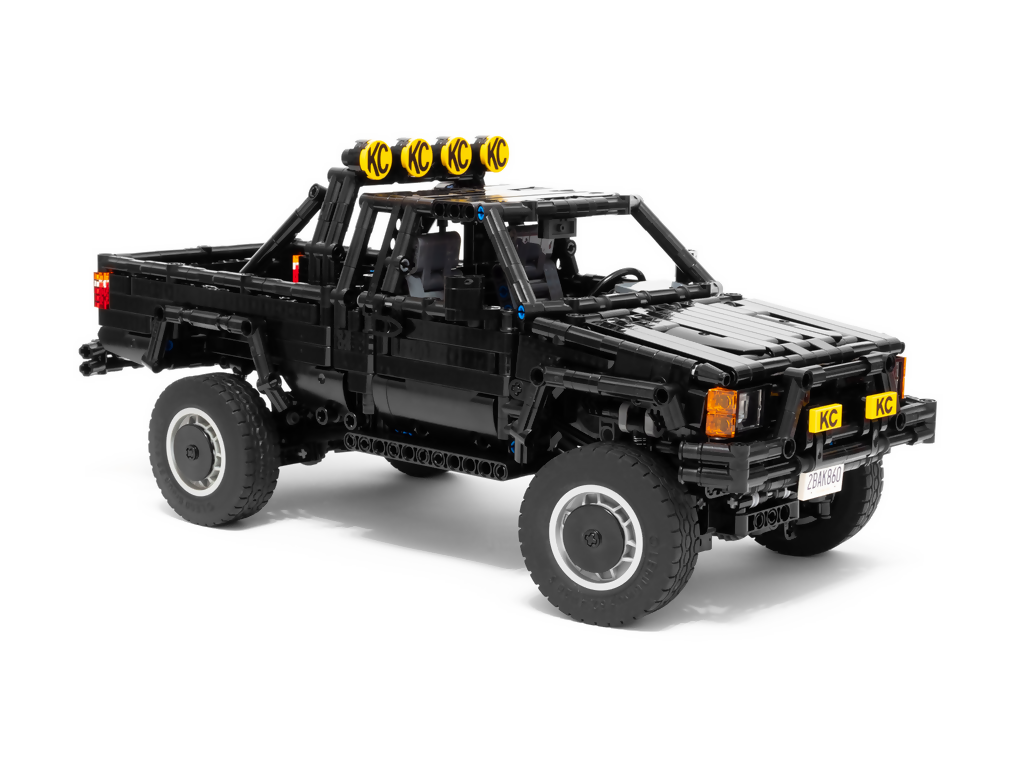 Camión Toyota 4x4 SR5 Xtracab 1985 de Regreso al futuro: versión con detalles adicionales 