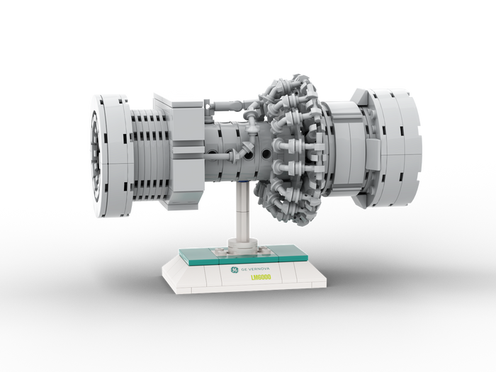 GE Vernova LM6000 Gas Turbine Model