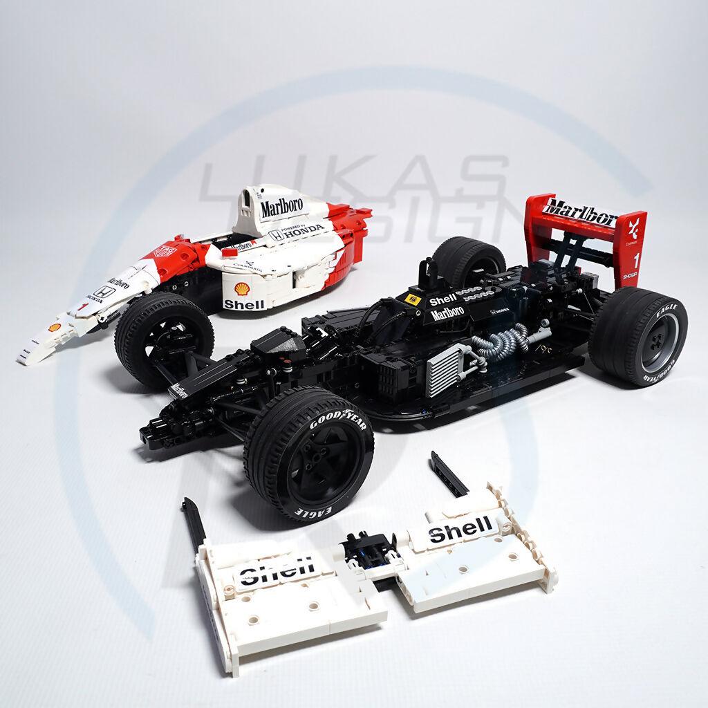 McLaren F1 MP4/6 escala 1:8 - BuildaMOC