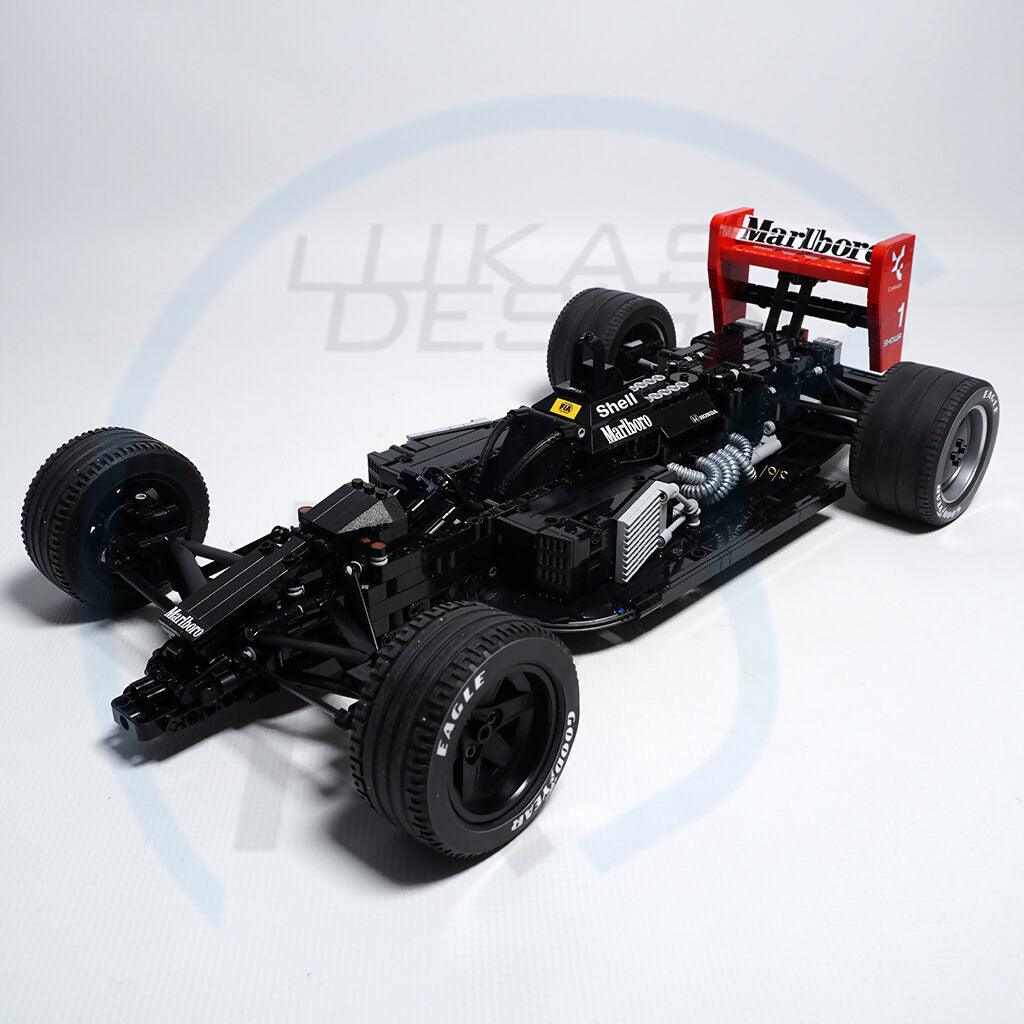 McLaren F1 MP4/6 escala 1:8 - BuildaMOC