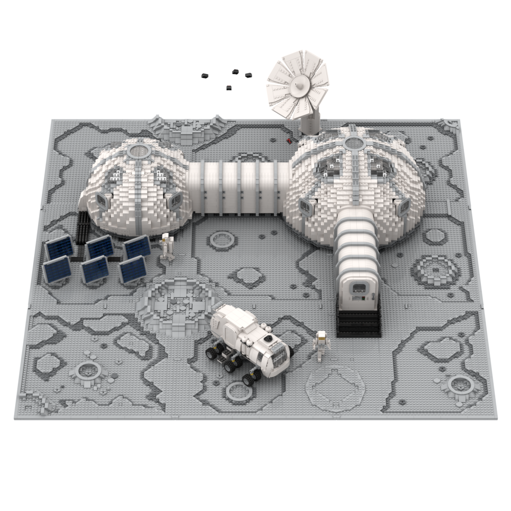 Mondhabitat-Diorama