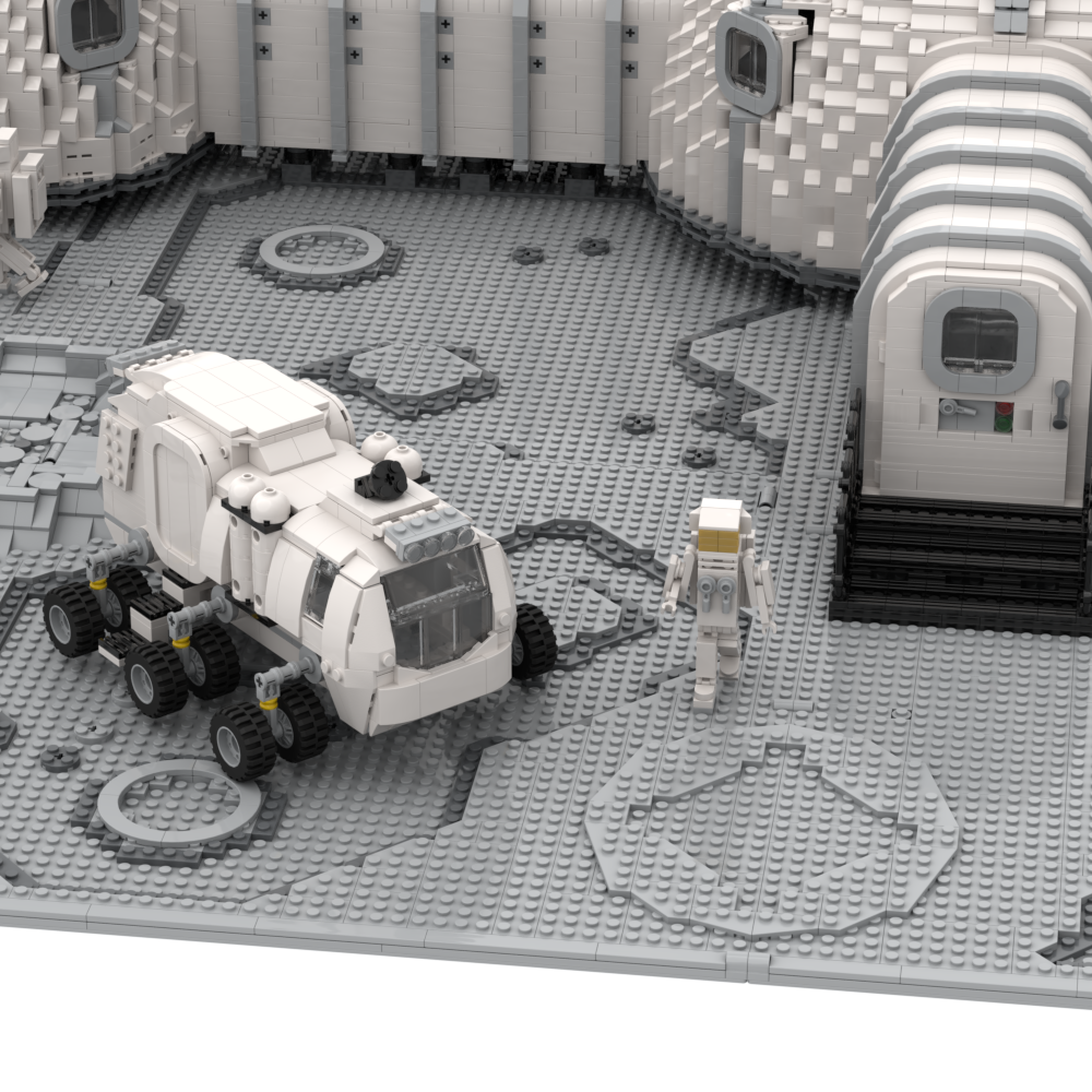 Mondhabitat-Diorama
