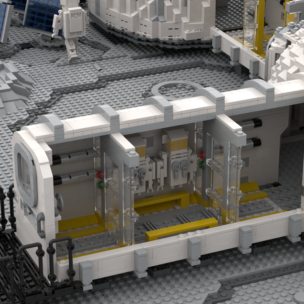 Lunar Habitat Diorama
