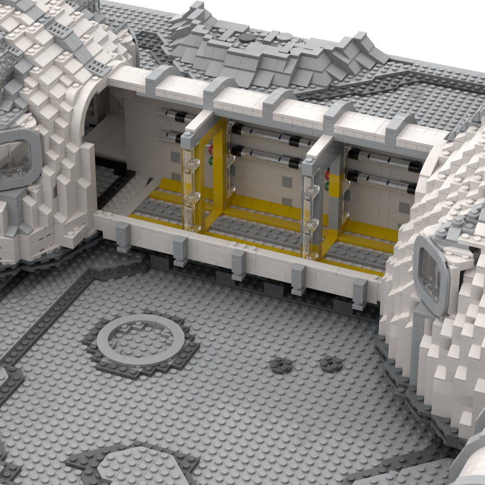 Mondhabitat-Diorama