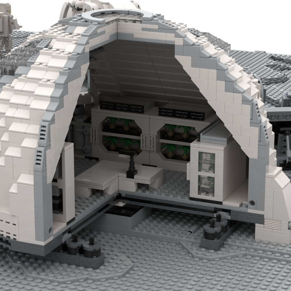 Mondhabitat-Diorama