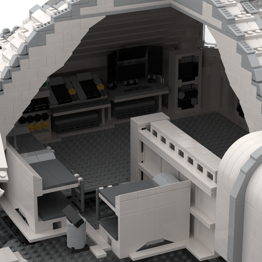 Mondhabitat-Diorama