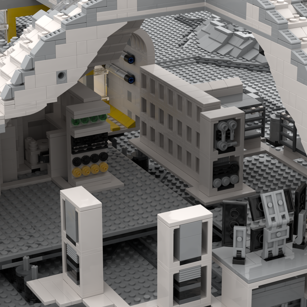 Mondhabitat-Diorama