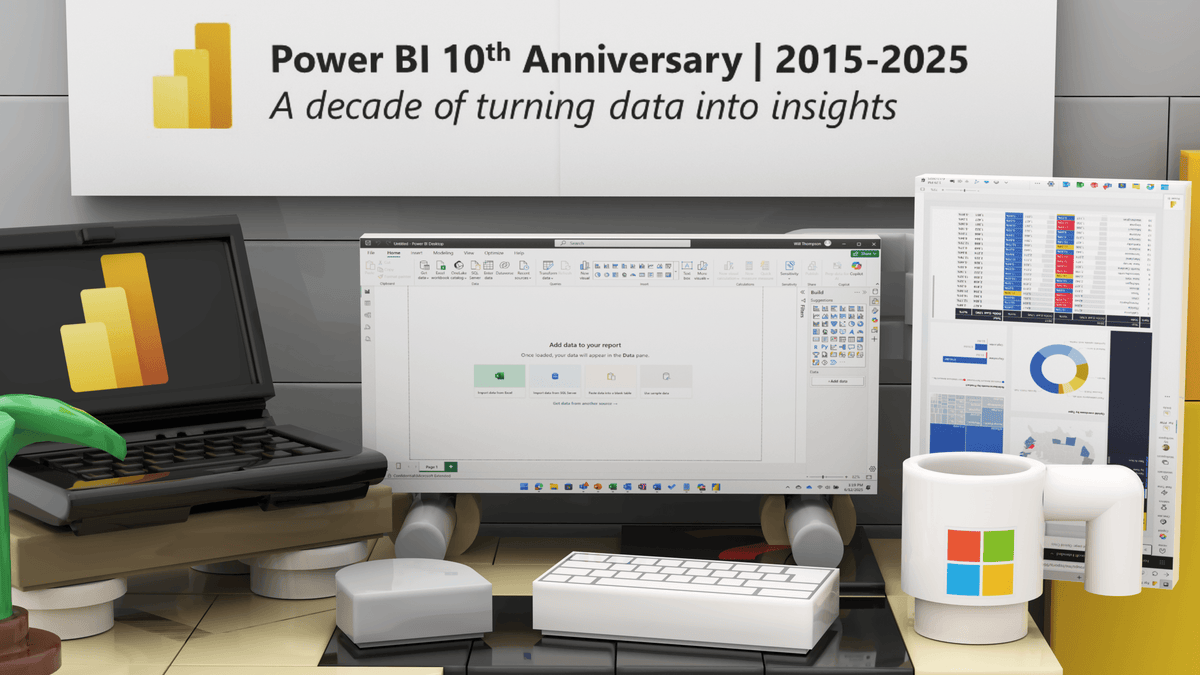 Microsoft Power BI 10th Anniversary Kit