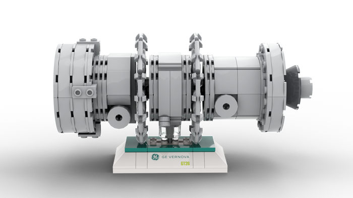 GE Vernova GT26 Gas Turbine Brick Kit