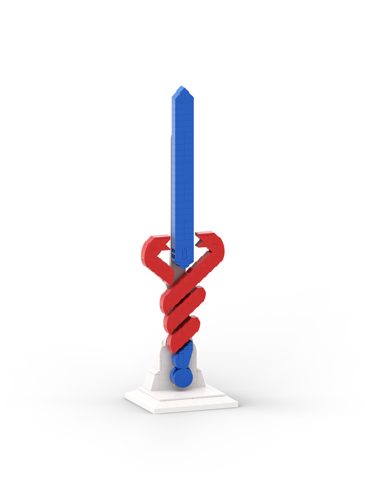 Logotipo "Espada de la Esperanza" de la Sociedad Americana Contra el Cáncer