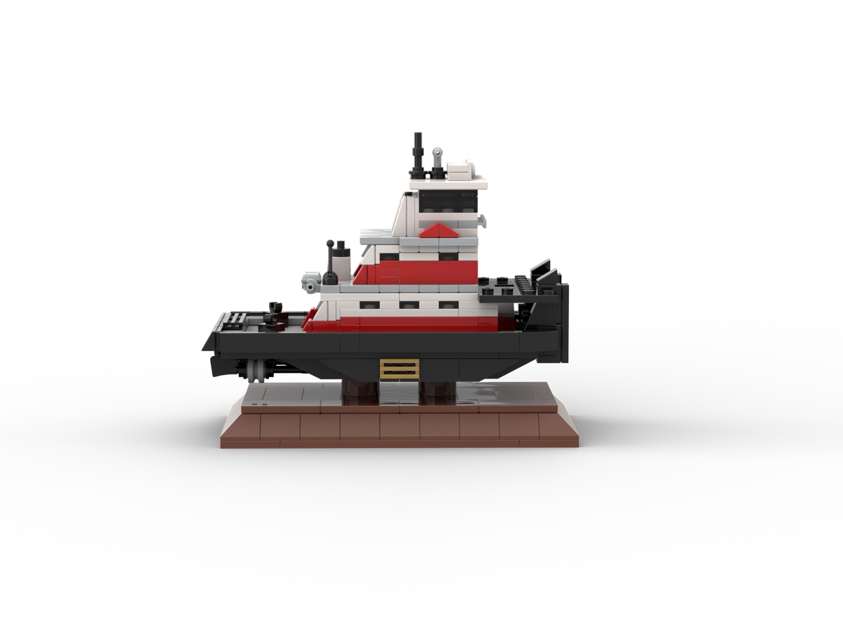 Maqueta del remolcador Brennan Marine M/V Elizabeth Marie