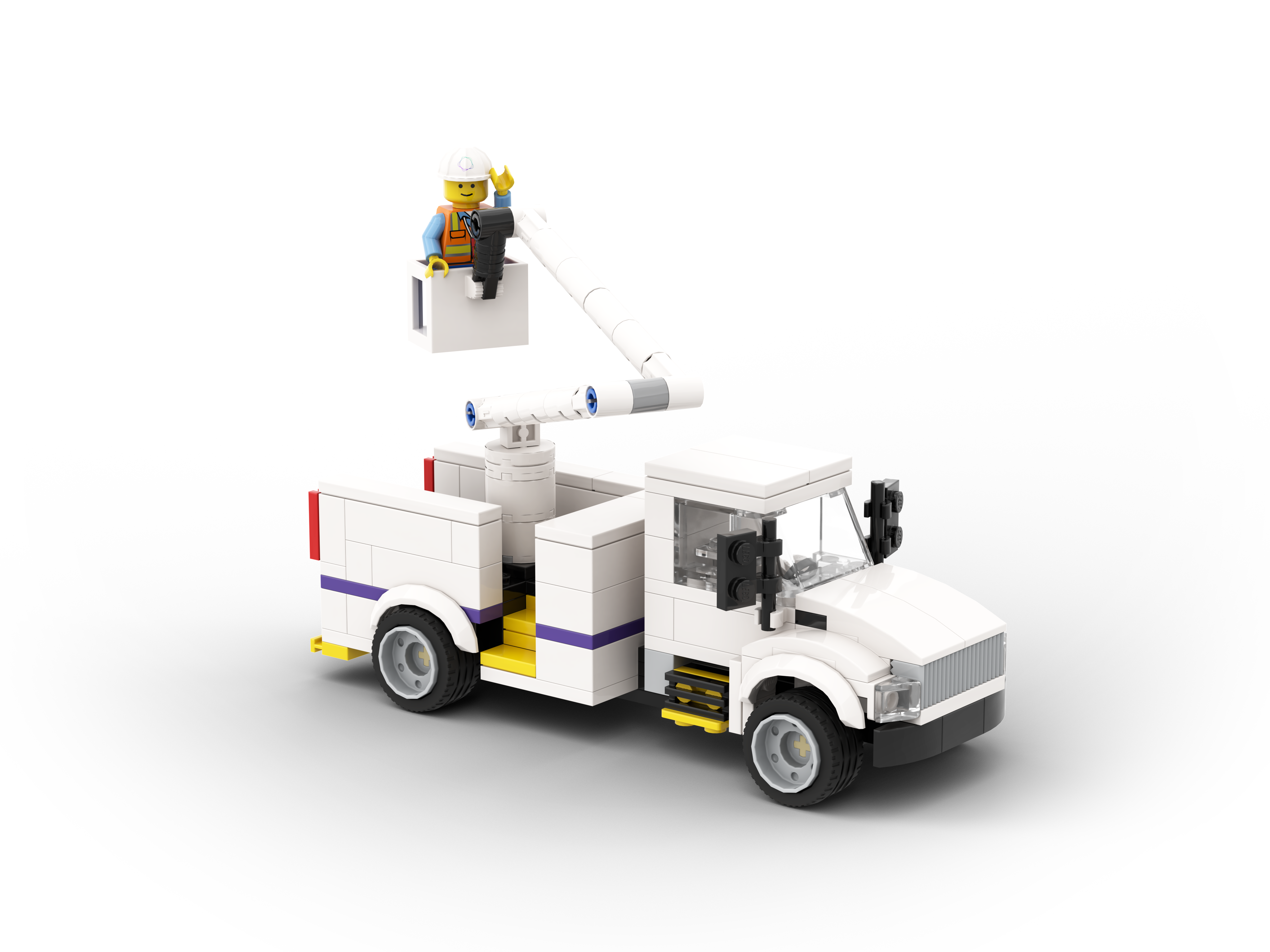 Utility Bucket Truck Model