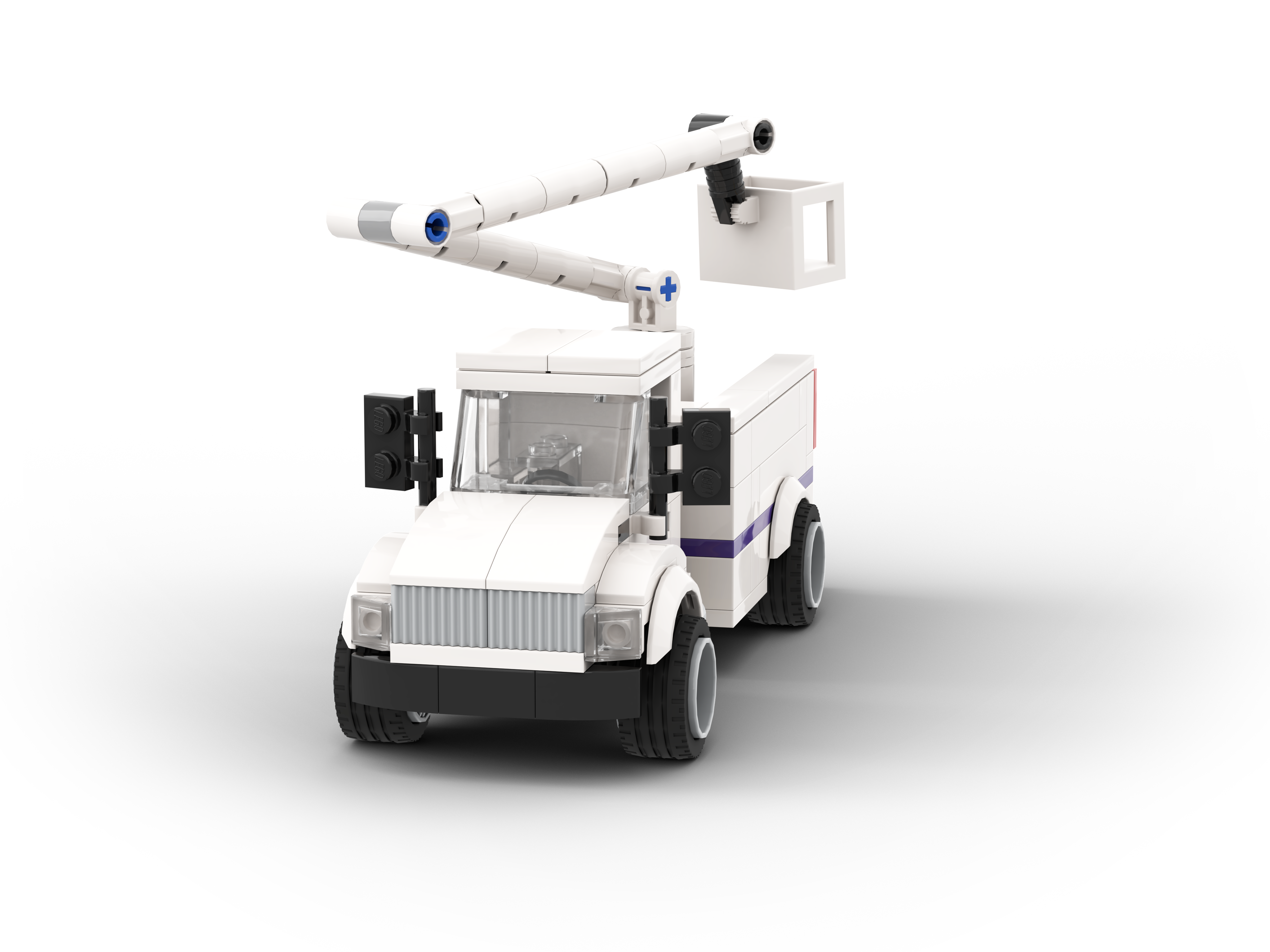 Utility Bucket Truck Model