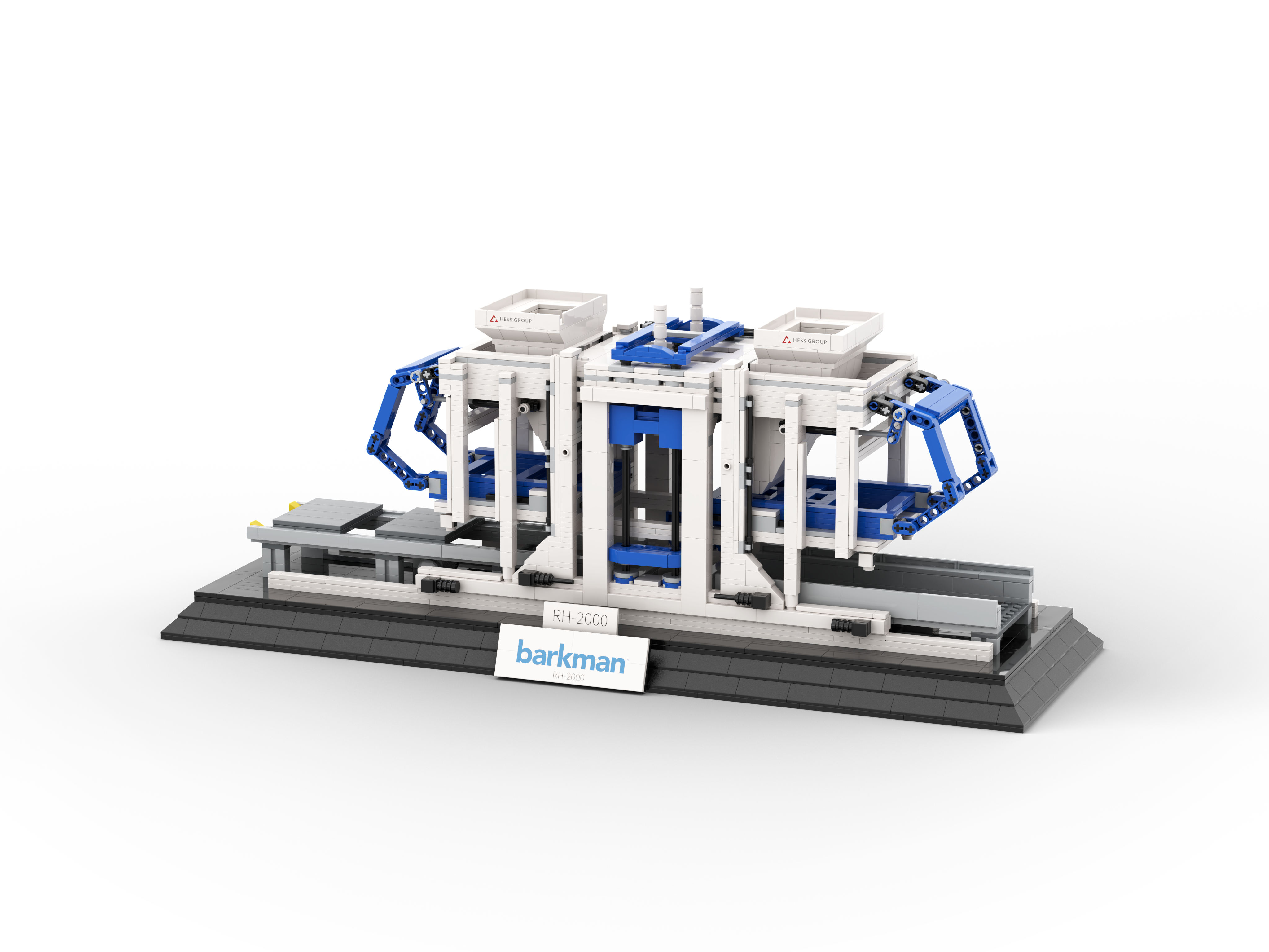 Hess RH 2000 Concrete Block Machine Model