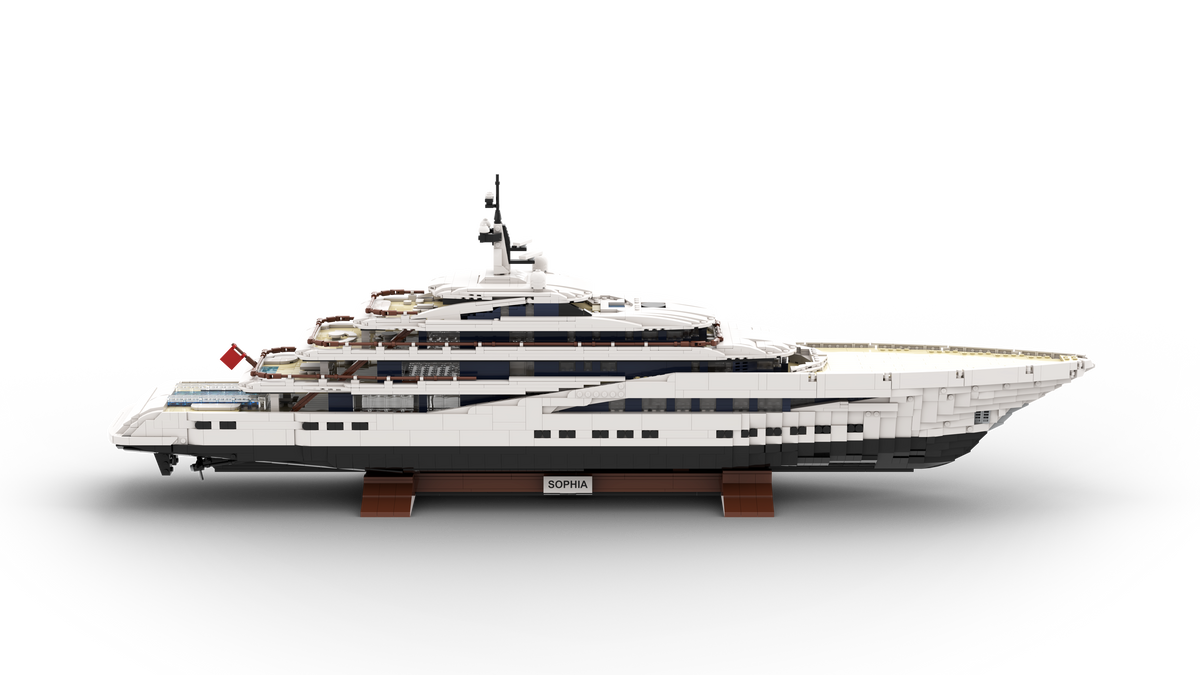 Luxury Yacht 'Sophia' Model