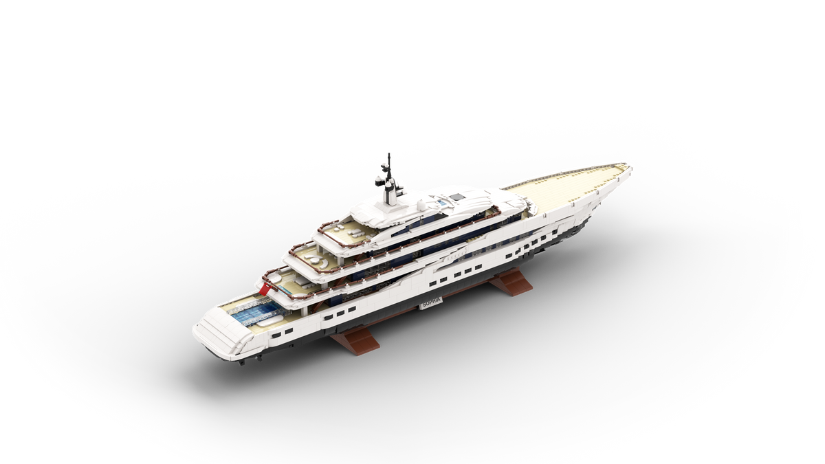 Luxury Yacht 'Sophia' Model