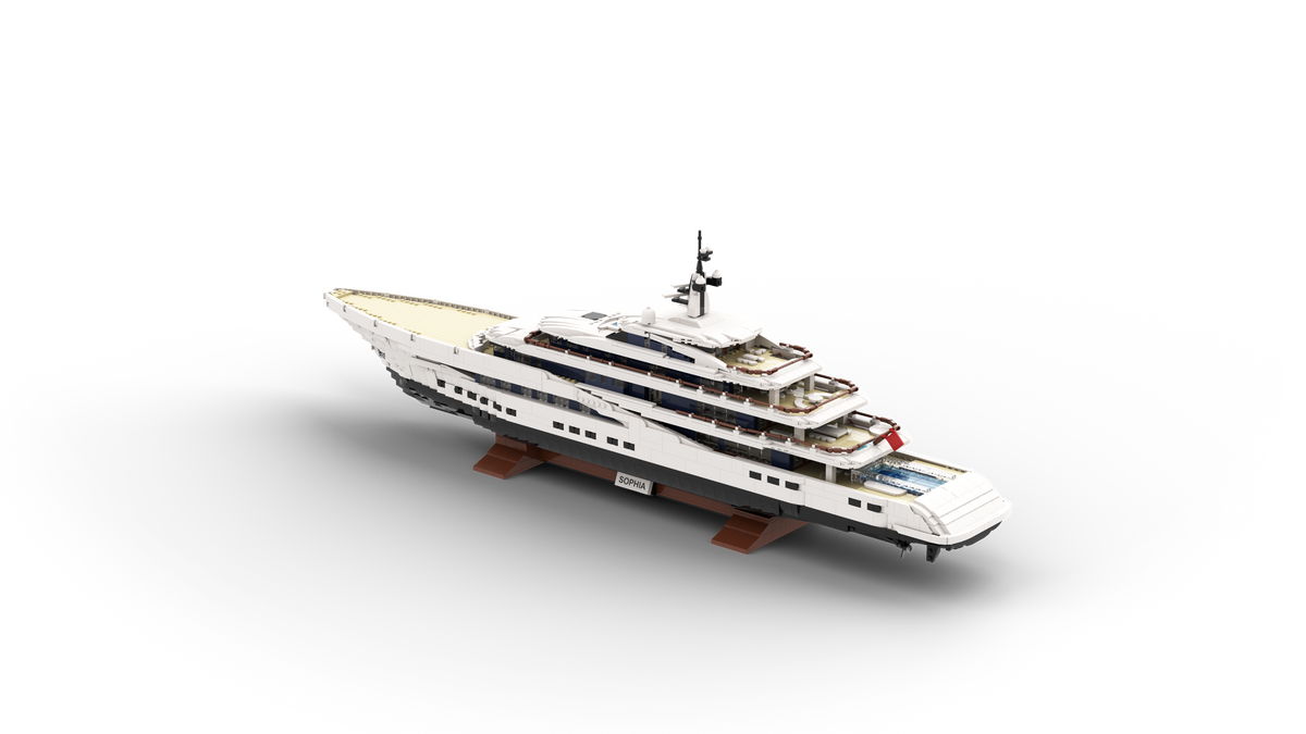 Luxury Yacht 'Sophia' Model