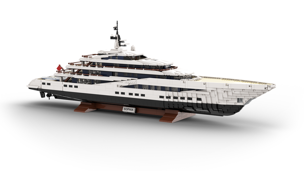 Luxury Yacht 'Sophia' Model