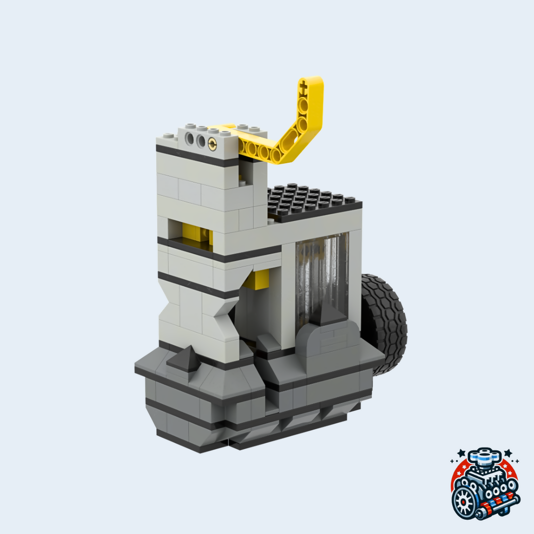 Motor de vacío de un solo cilindro