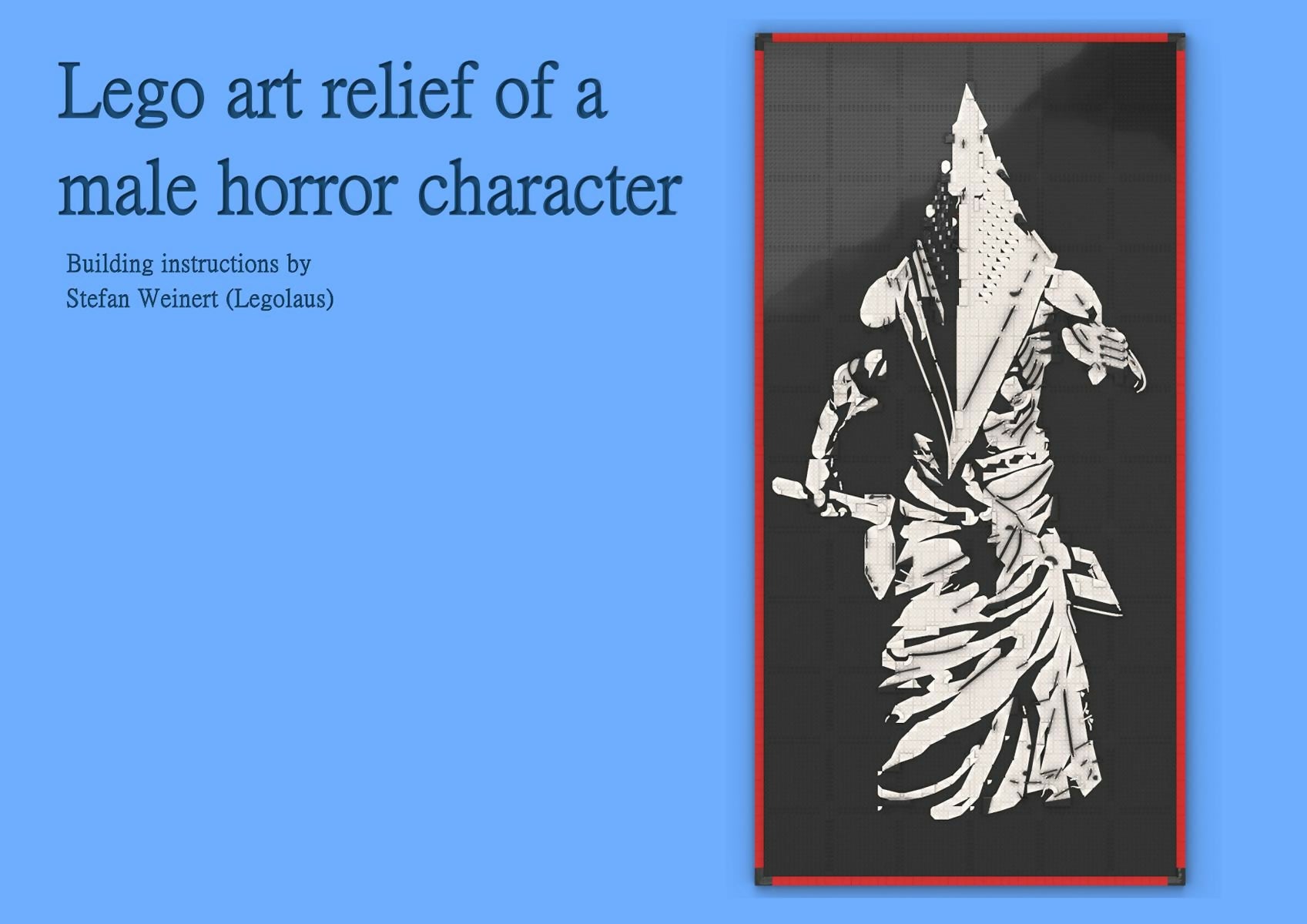 Pyramid Head Art Relief