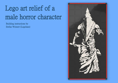 Pyramid Head Art Relief