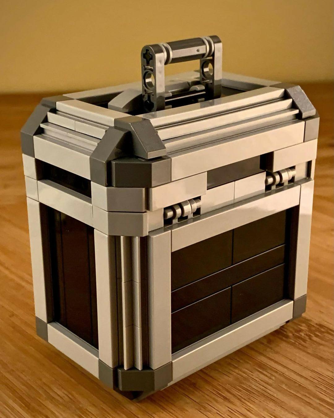 DJ Record Case, by Zachary Steinman - BuildaMOC