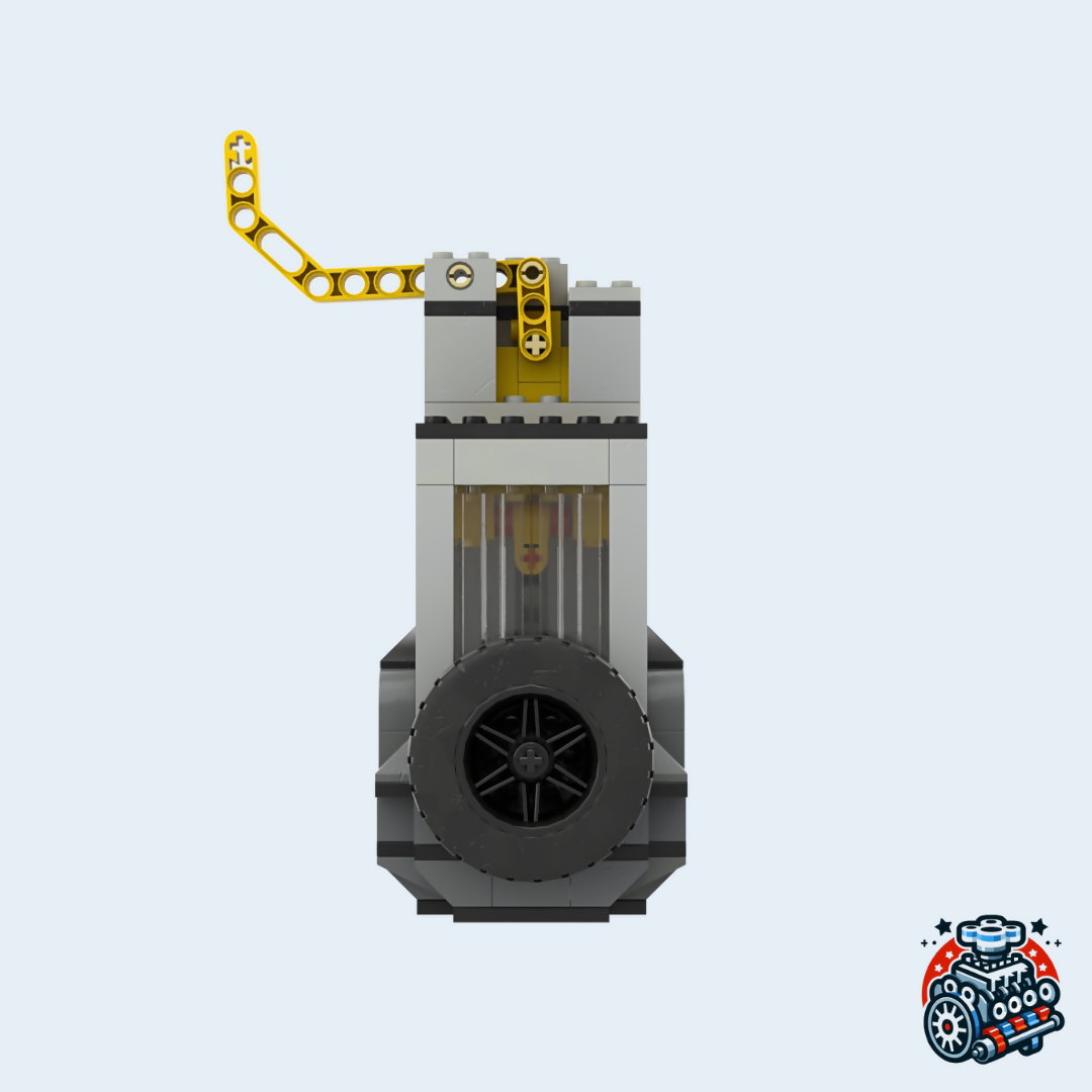 Motor de vacío de un solo cilindro