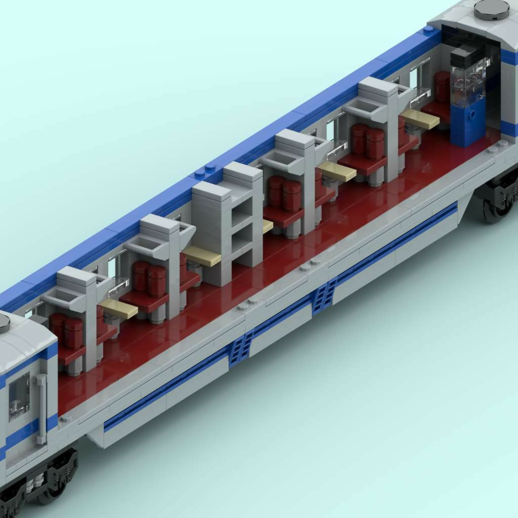 Blue Line Passenger Train