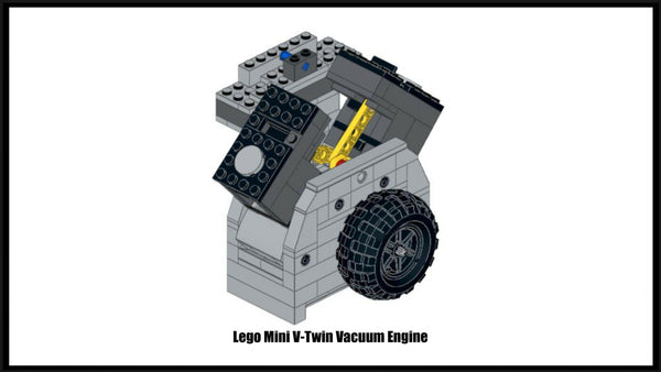 Mini V-Twin Vacuum Engine - BuildaMOC