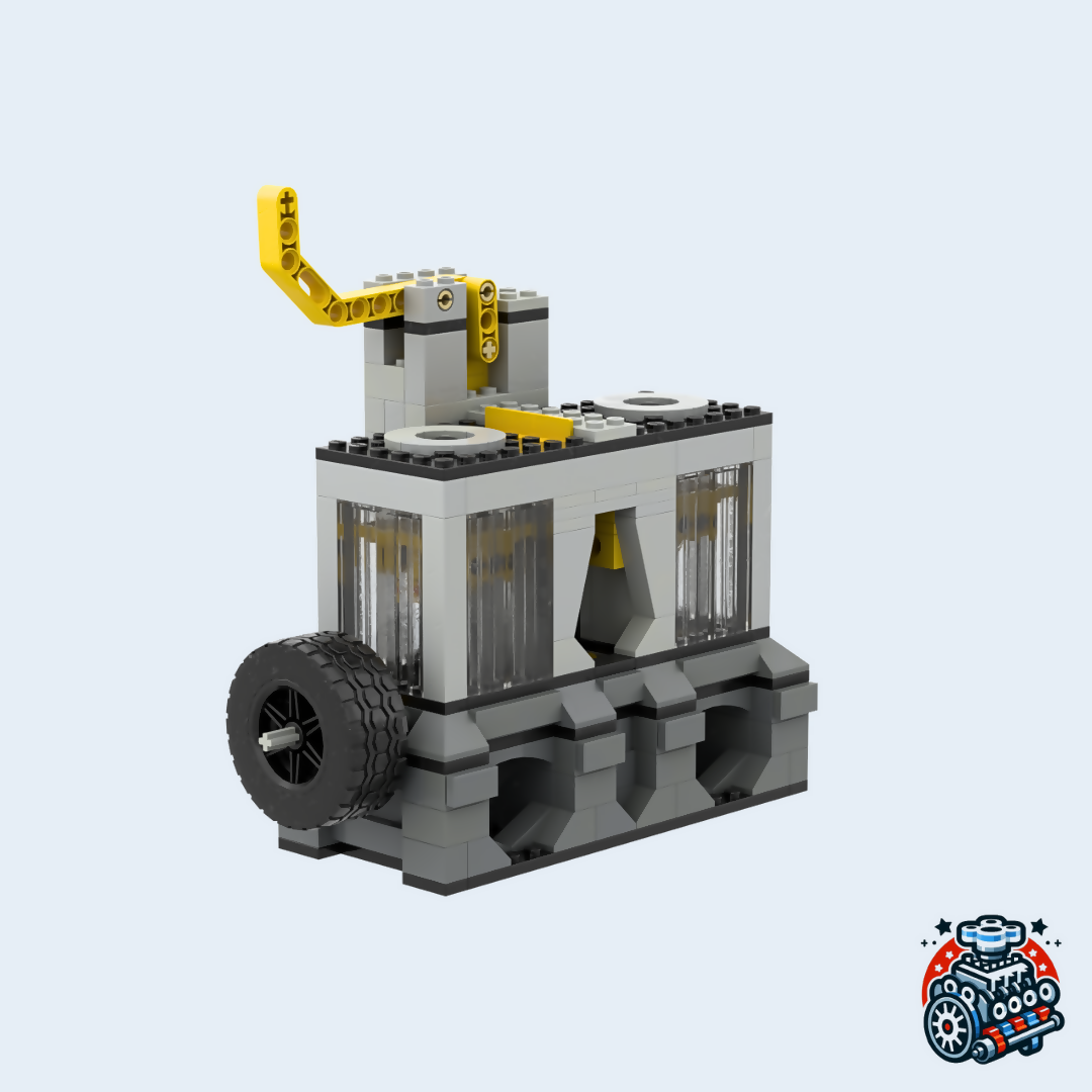 Inline 2 Cylinder Vacuum Engine