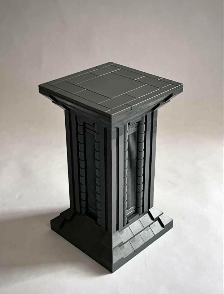 Brick Pedestal, by Zachary Steinman - BuildaMOC