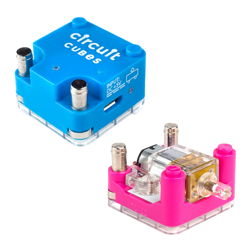 Circuit Cubes Geared Motor + Battery Combo