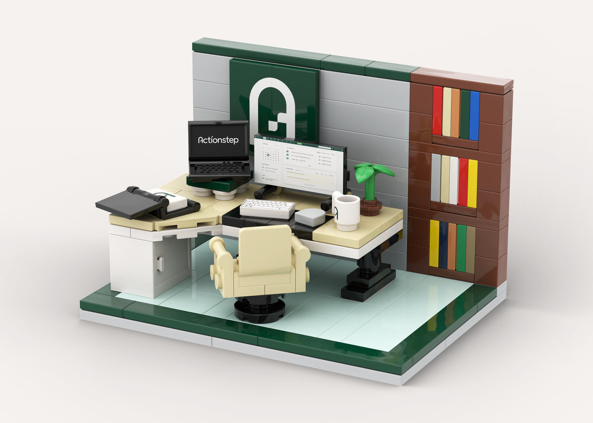 Actionstep Law Office Building Kit, render of the model