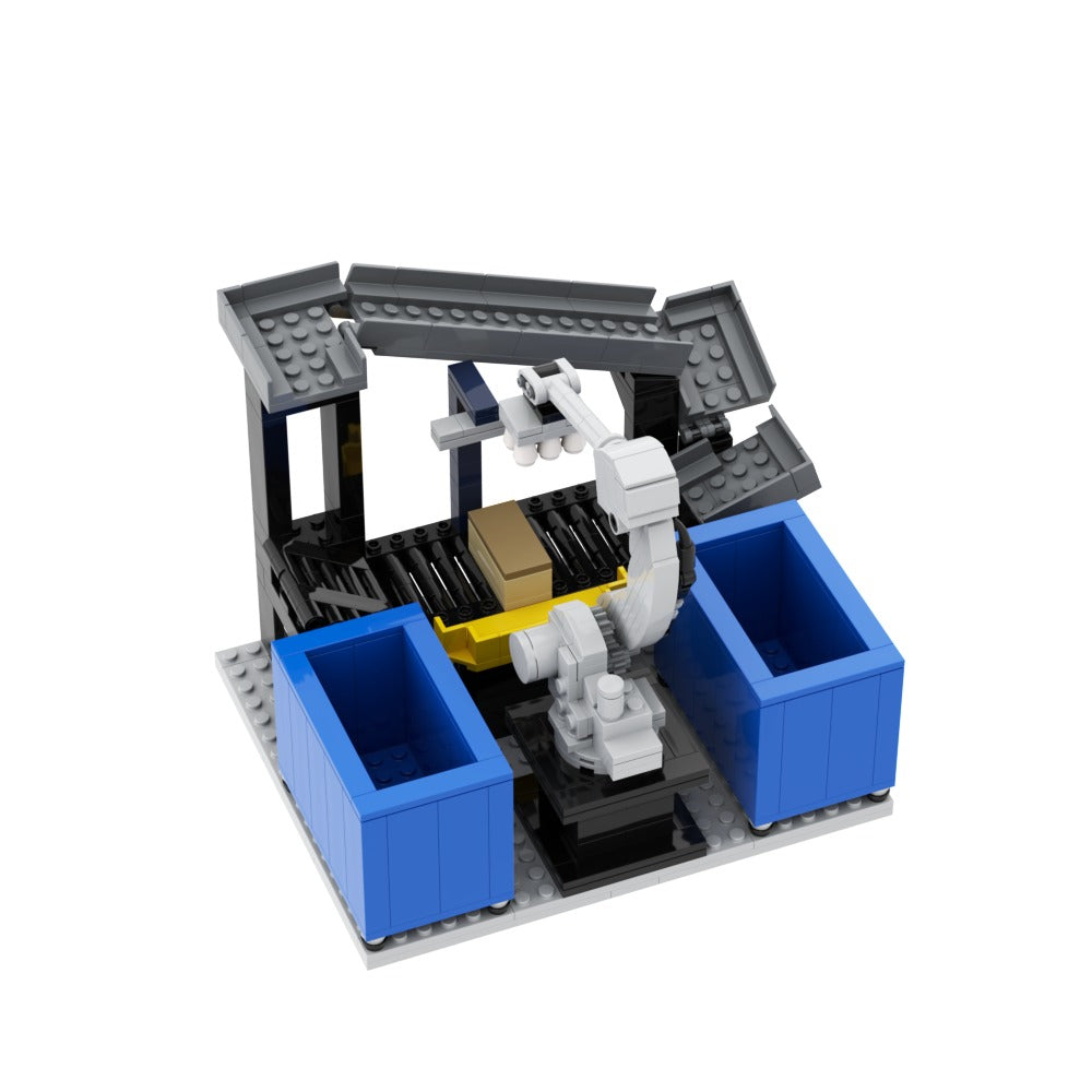 Cardinal, view of the custom brick model