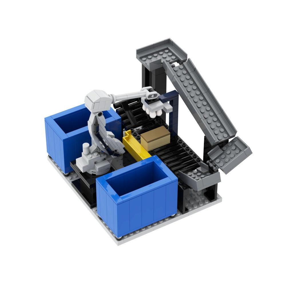 Cardinal, view of the custom brick model