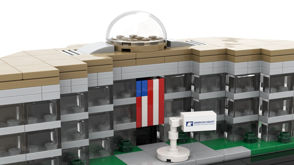 American Equity Gebäude-Bausatz, Projektdetail