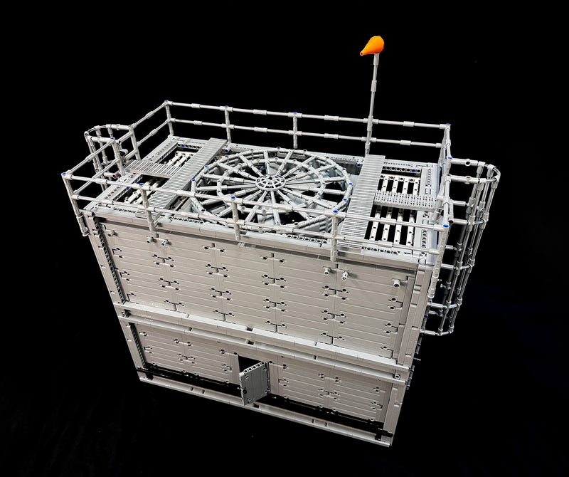 Baltimore Aircoil CXVT Evaporative Condenser Display Model, photograph of the display model