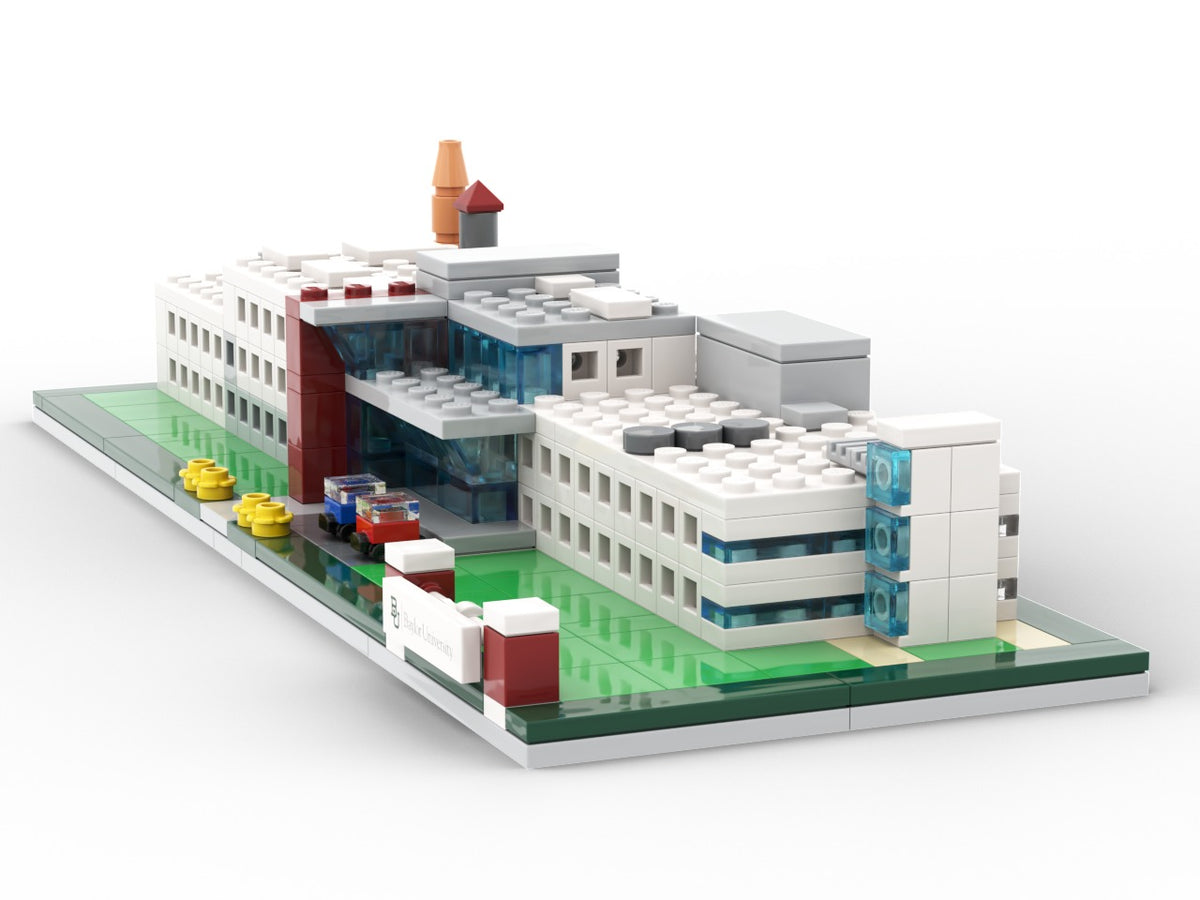 BRIC, view of the custom brick model