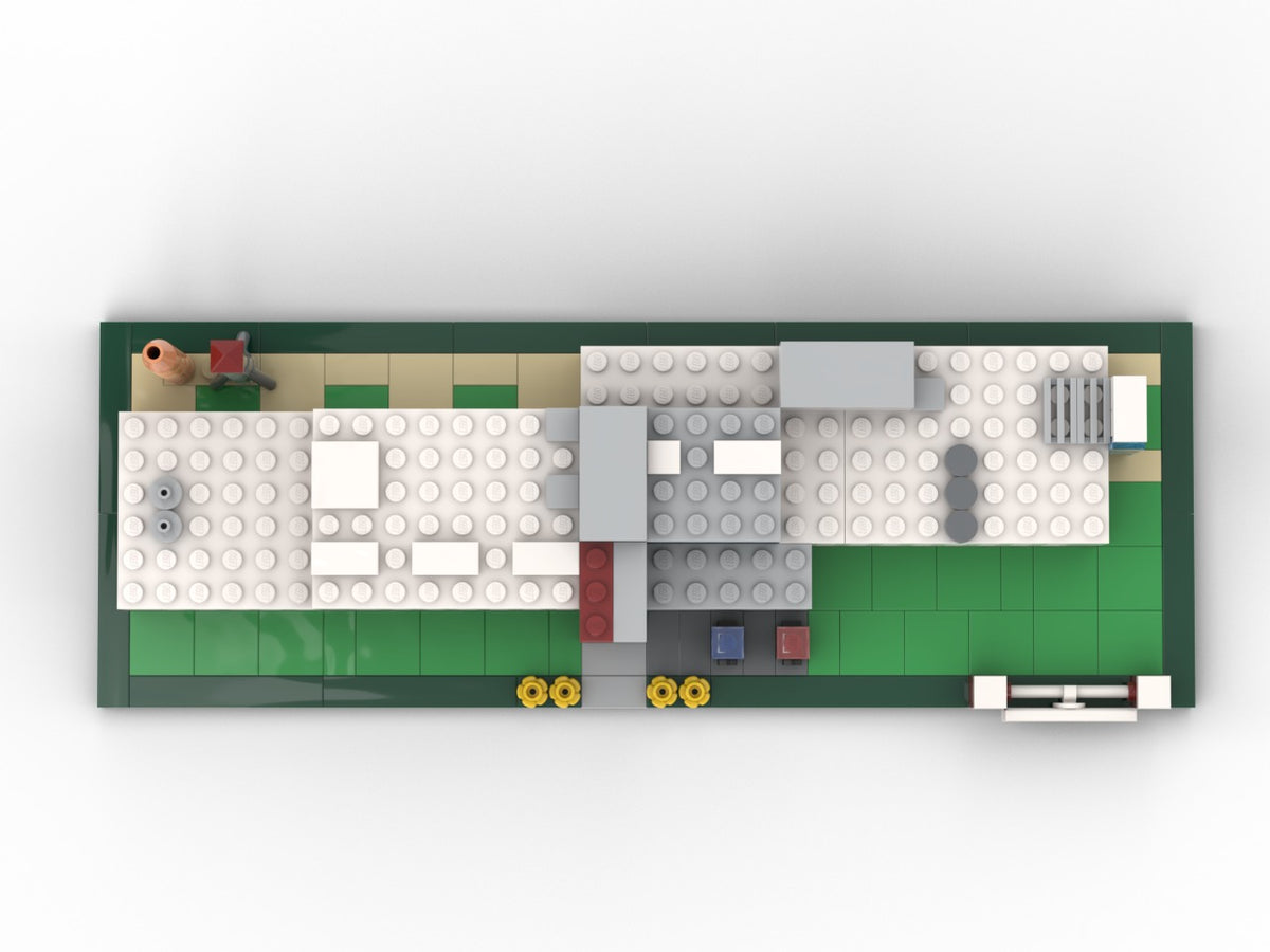 BRIC, view of the custom brick model