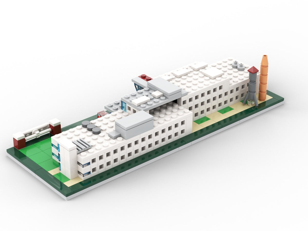 BRIC, view of the custom brick model