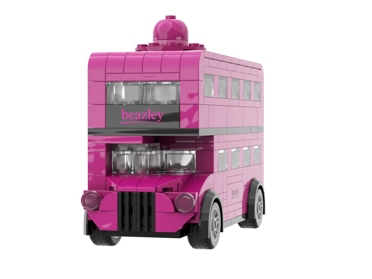 Beazley Bowler Bus Building Kit, front render of the bus