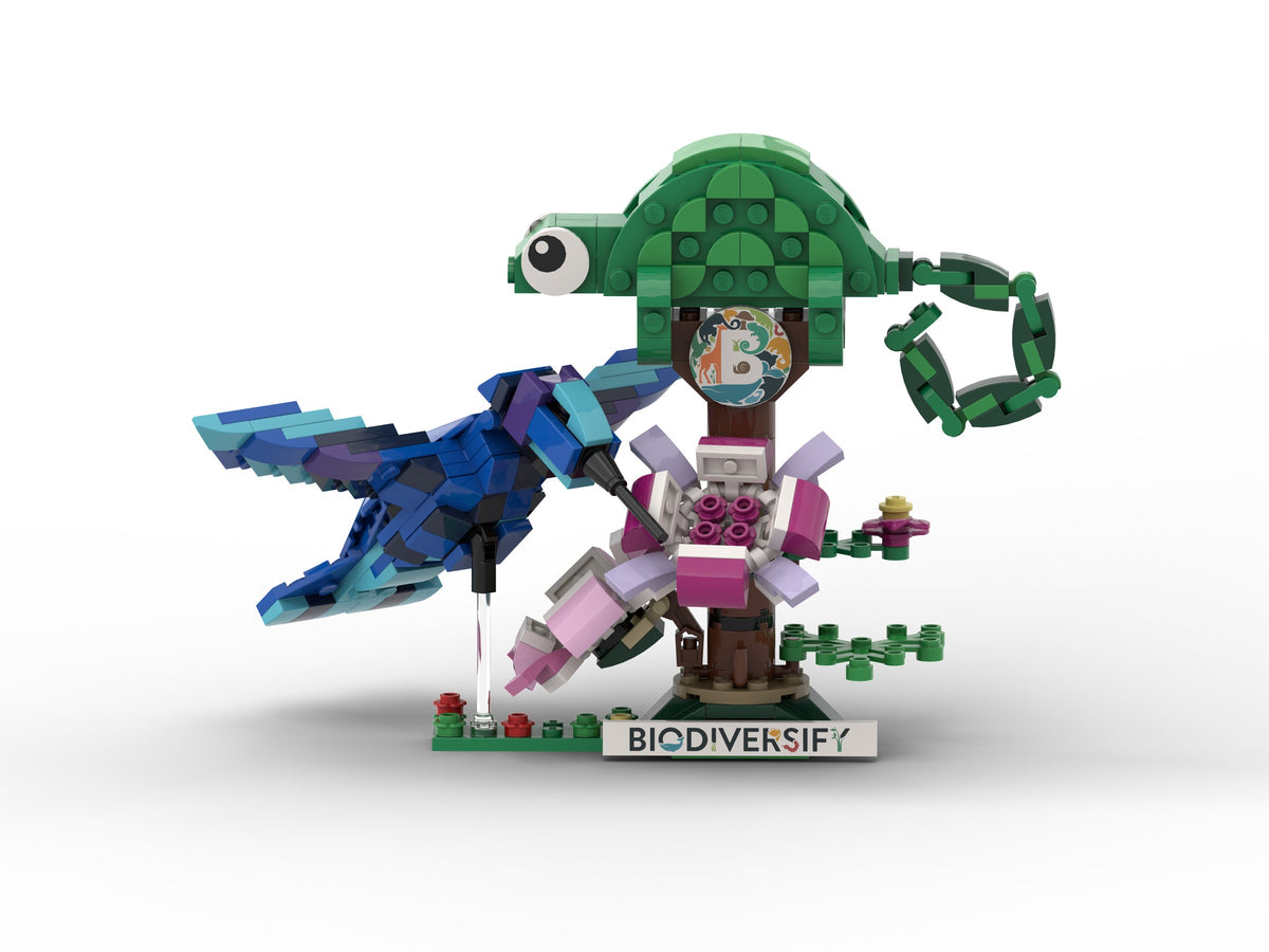 Biodiversify Biodiversity Kit, front render of the biodiversity scene